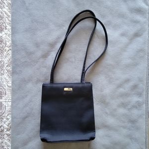 navy blue bucket tote bag